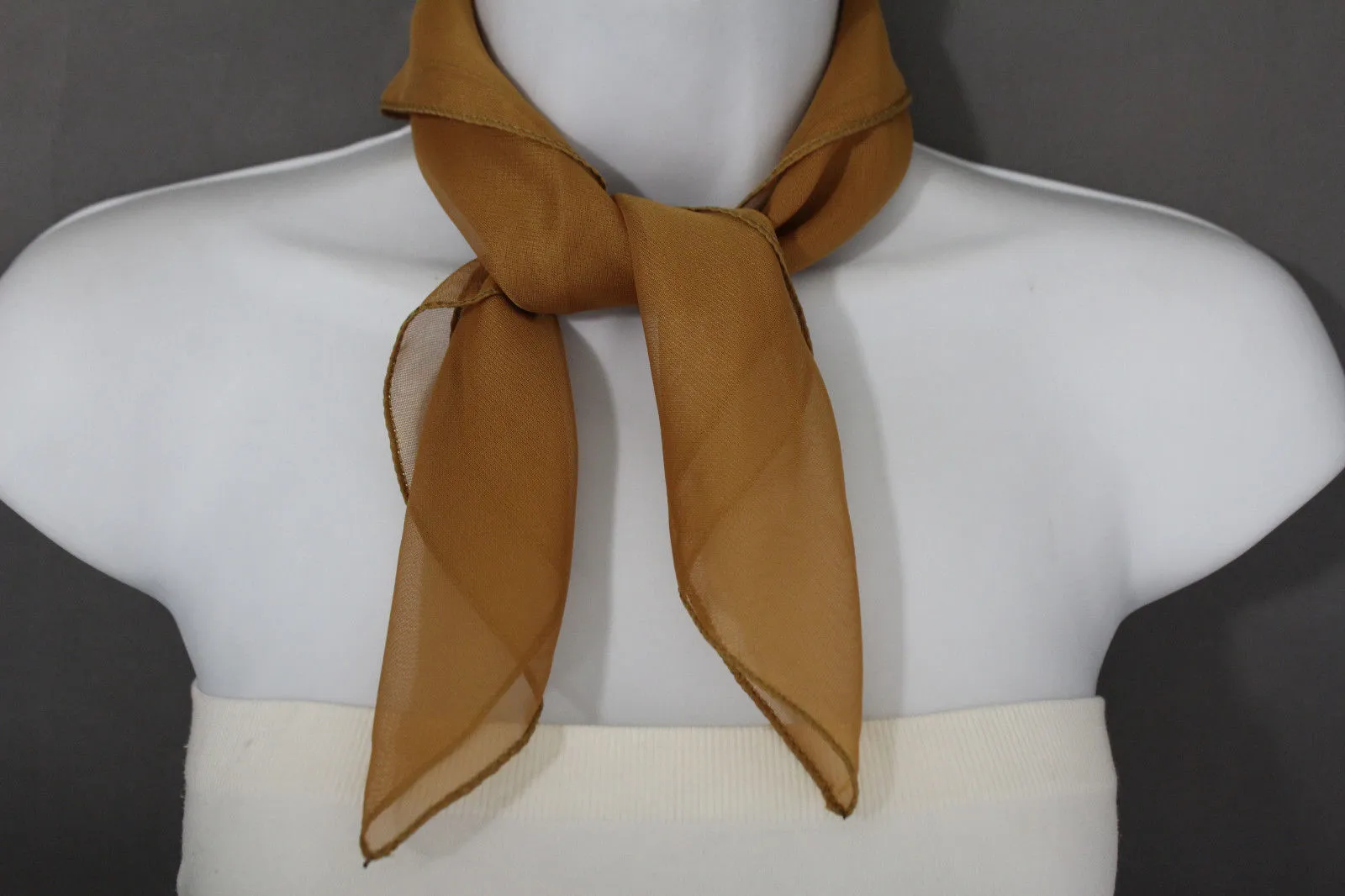 Sheer Fabric Mini Scarf