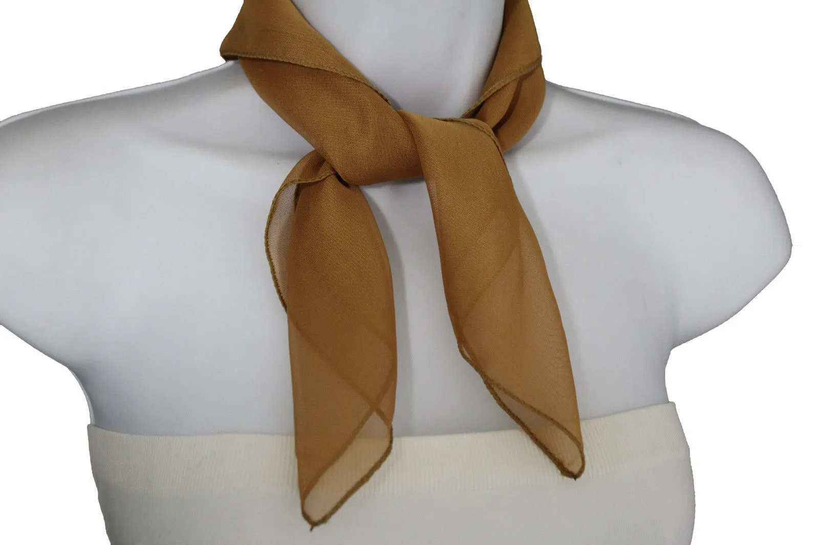Sheer Fabric Mini Scarf