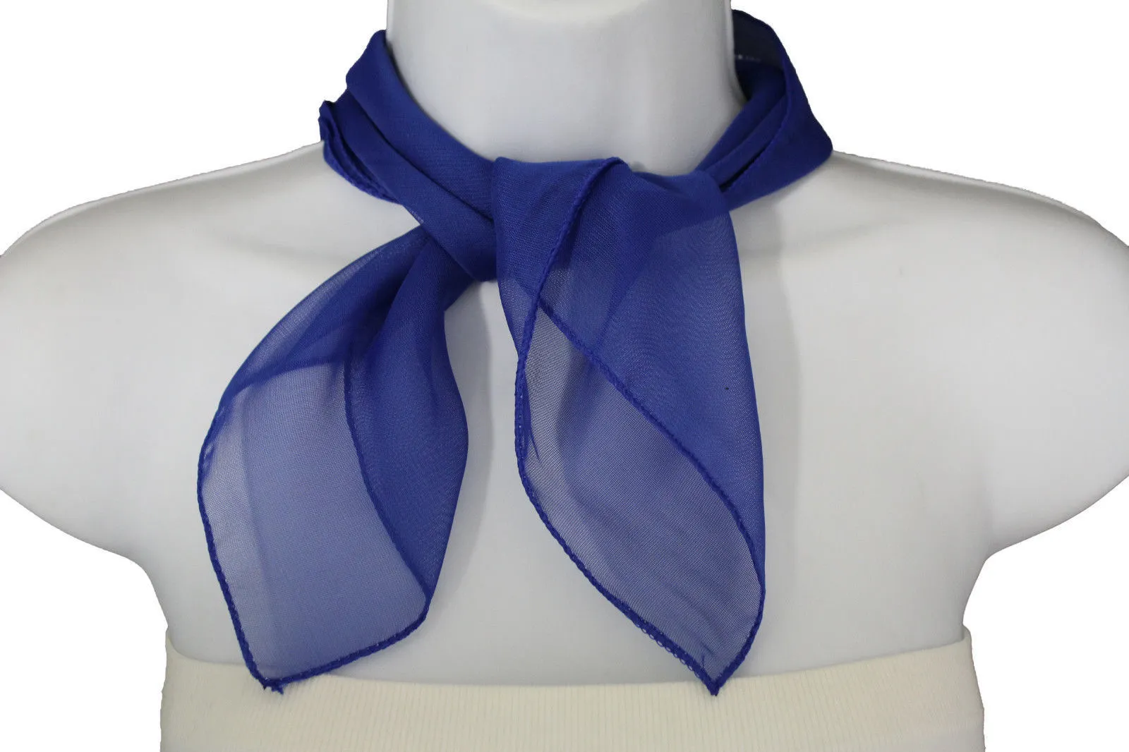 Sheer Fabric Mini Scarf