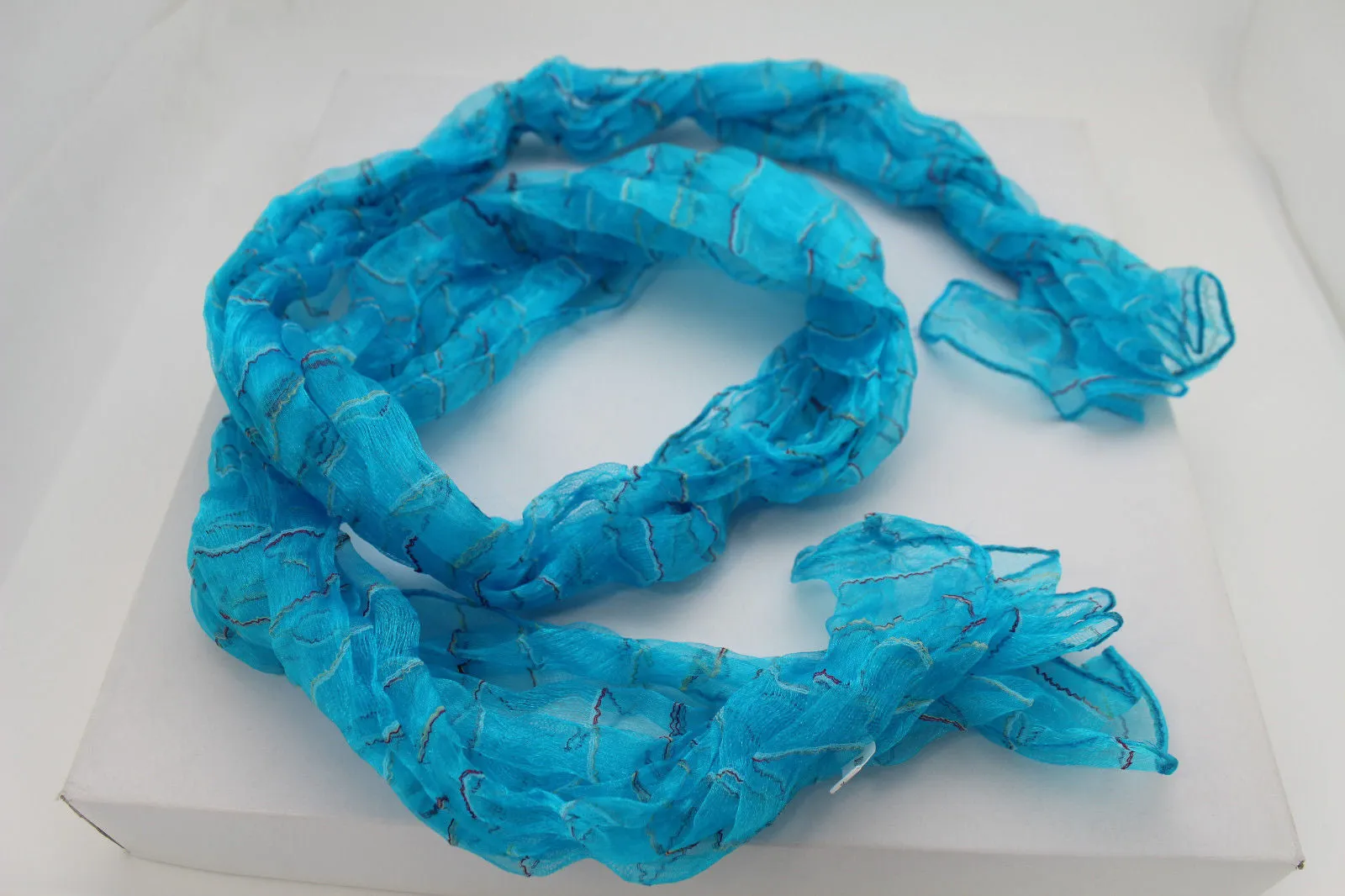 Sheer Long Scarf