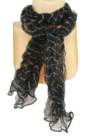 Sheer Long Scarf