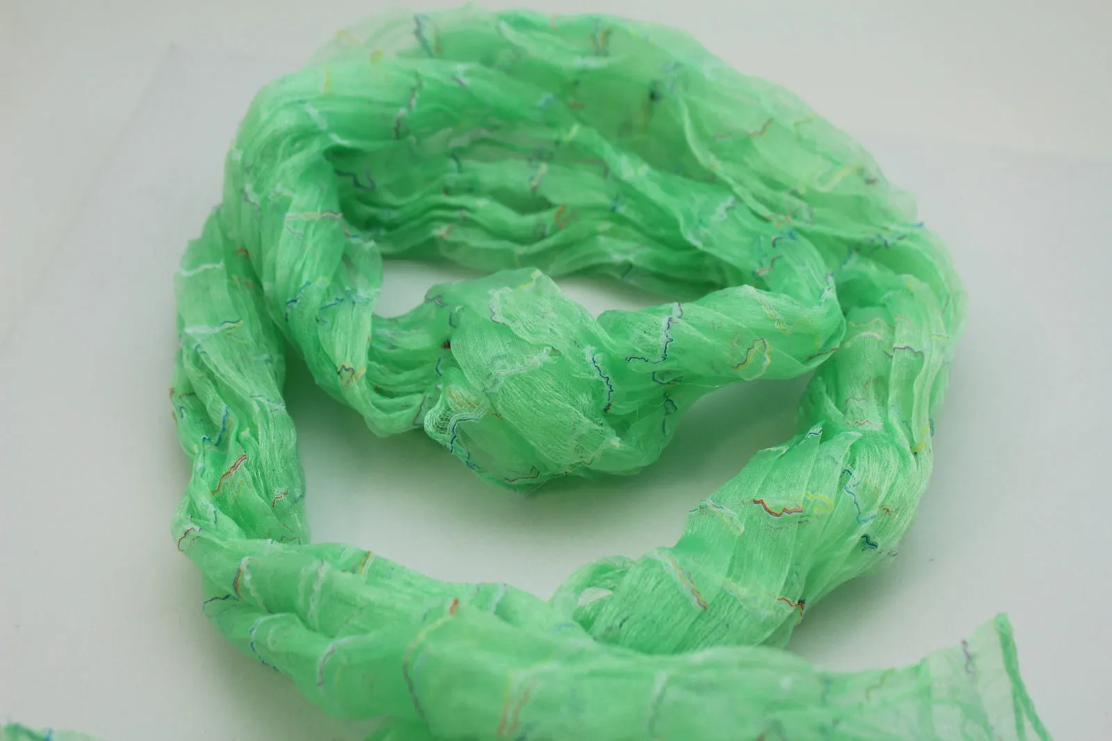 Sheer Long Scarf
