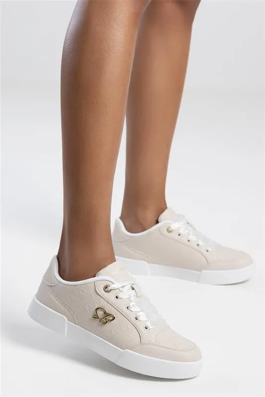 Sissy Boy Embossed Sneaker Stone SH1230