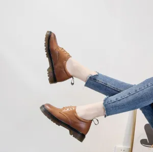 Small Feet Ladies Leather Casual Shoes