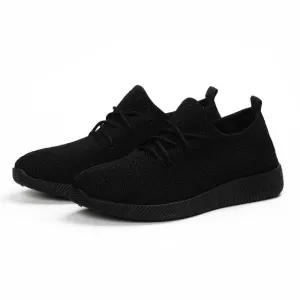 Solid Breathable Sneakers