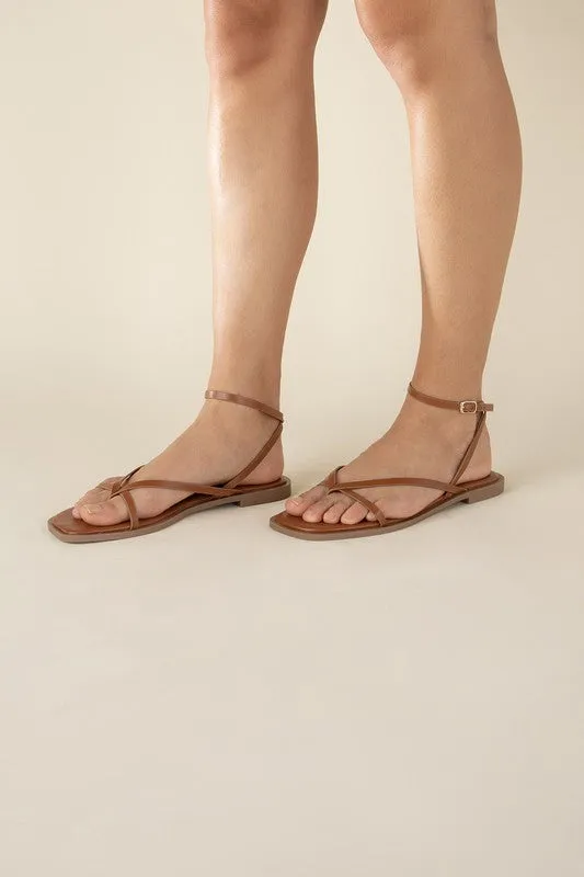 Strappy Flat Sandals