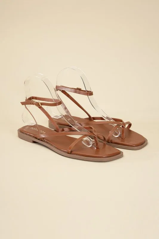 Strappy Flat Sandals