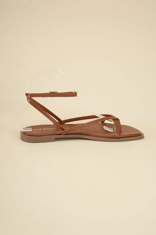 Strappy Flat Sandals