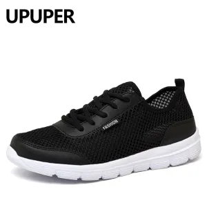 Summer Men Sneakers Shoes Breathable Casual Shoes Fashion Comfortable Lace up Unisex Sneakers