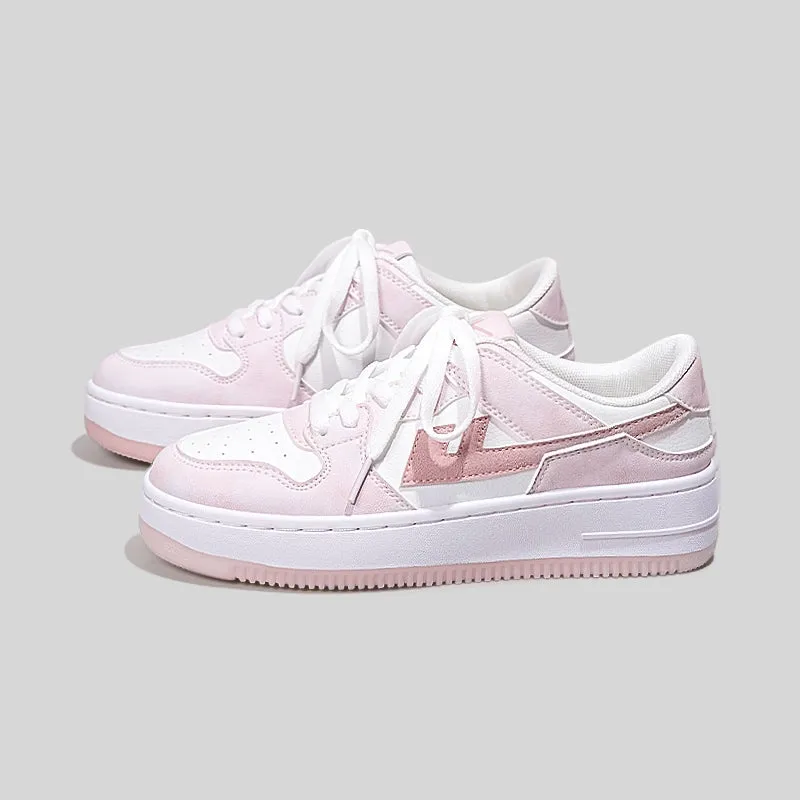 Summer Sweet Platform Pink Sneakers