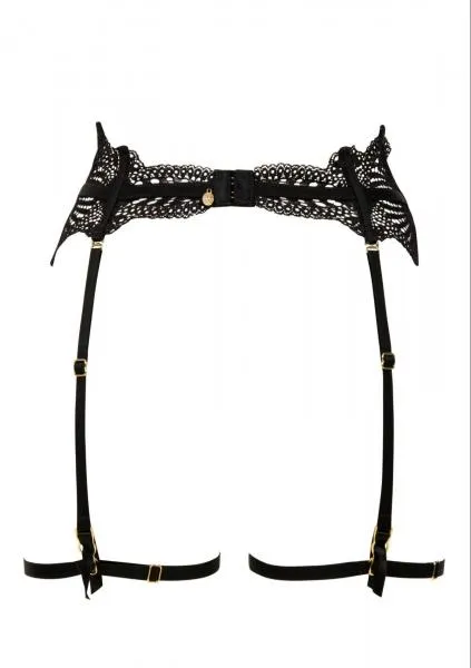Suspender Belt Enlace Moi - Black -
