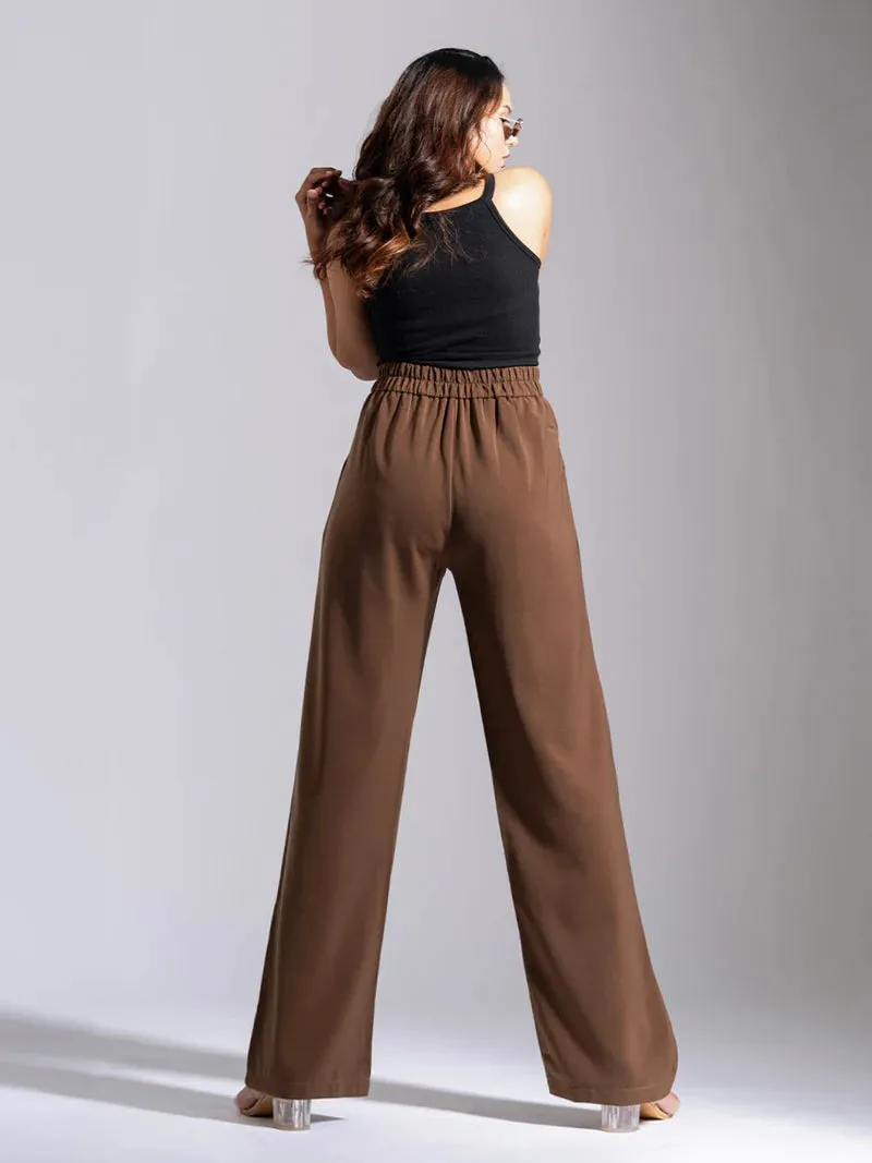 Tailored Pleat Korean Pants