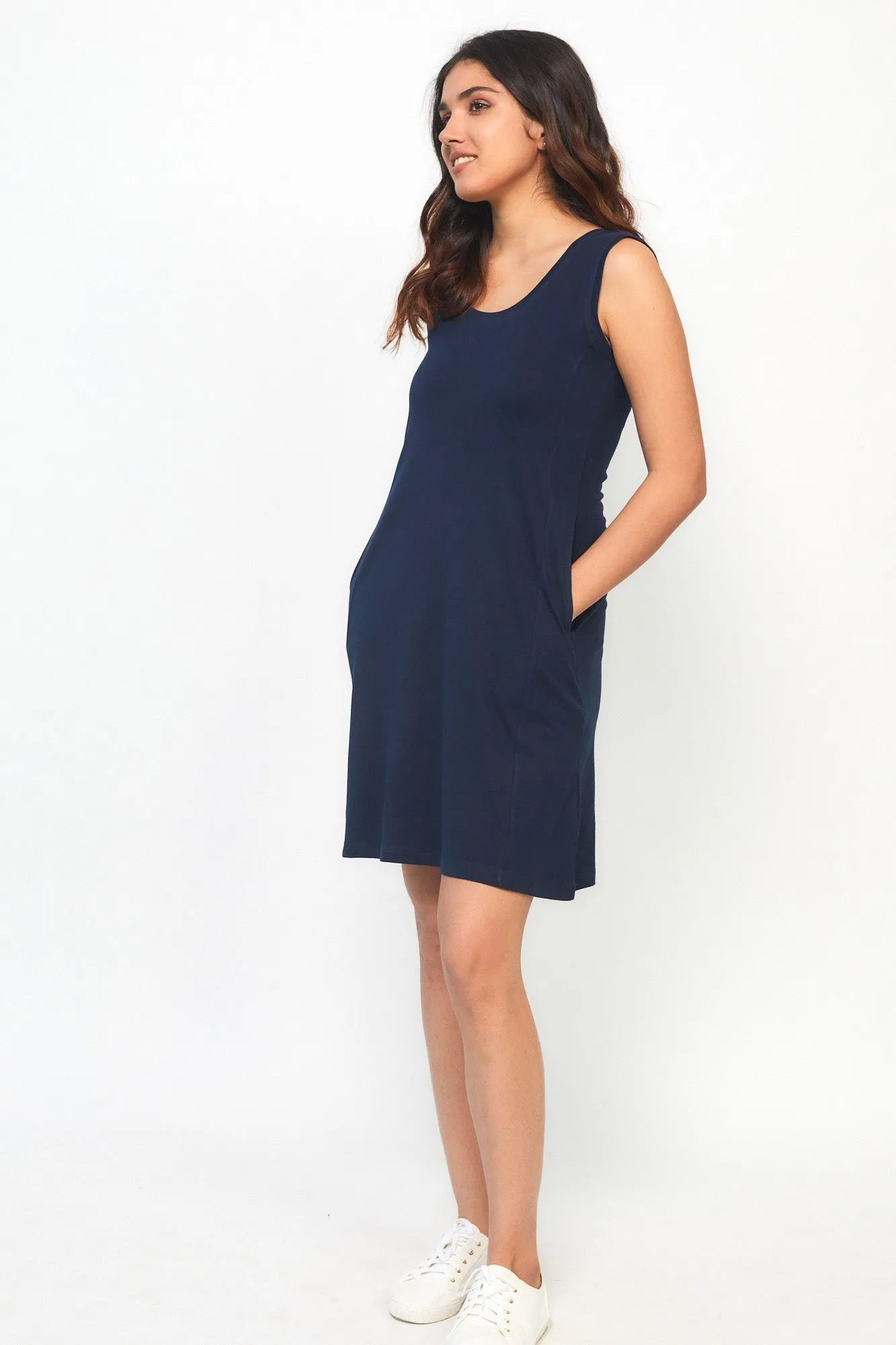 The Pima Panel Dress
