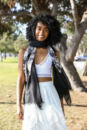 TIE DYE LIGHTWEIGHT SCARF