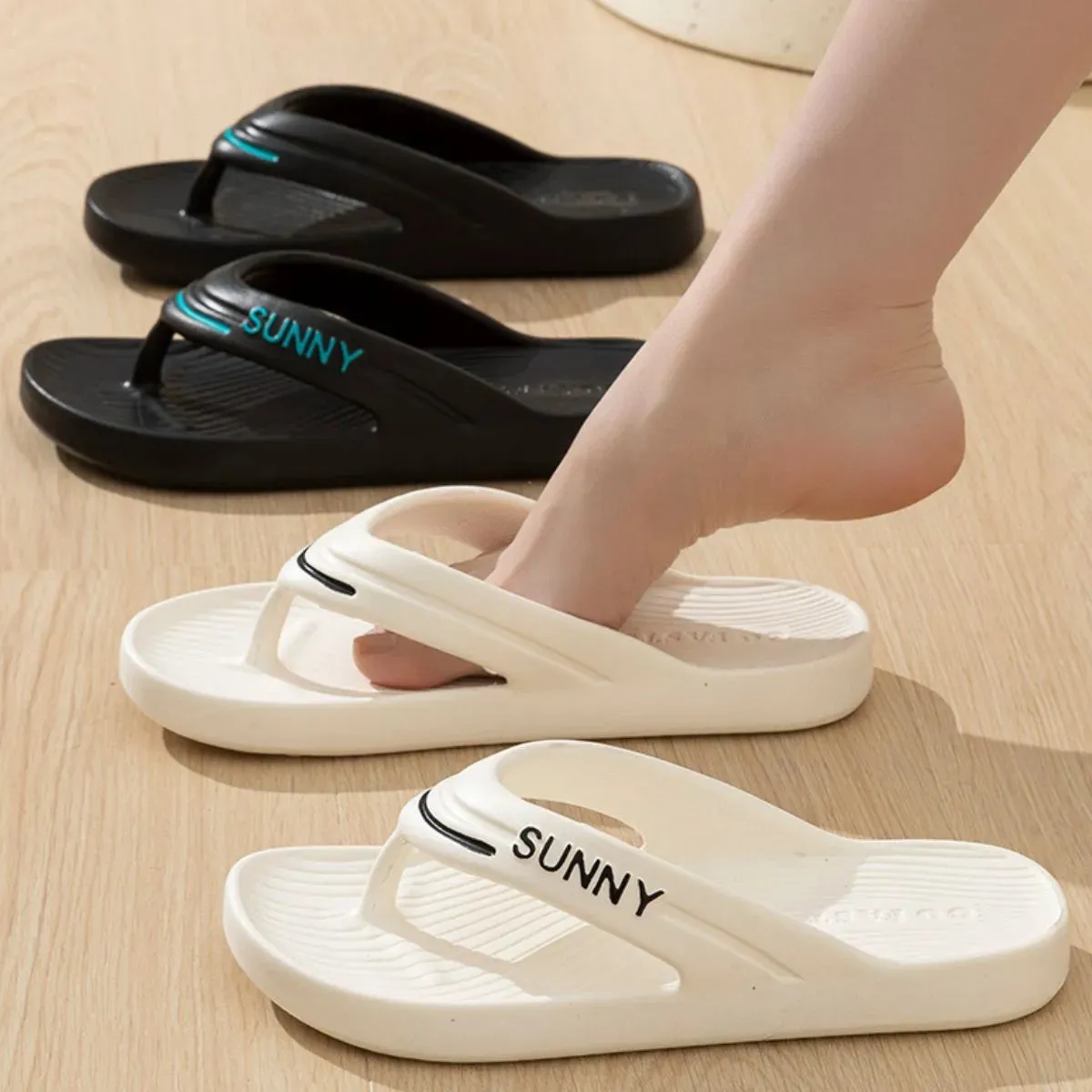 Toe Post Flats Slippers