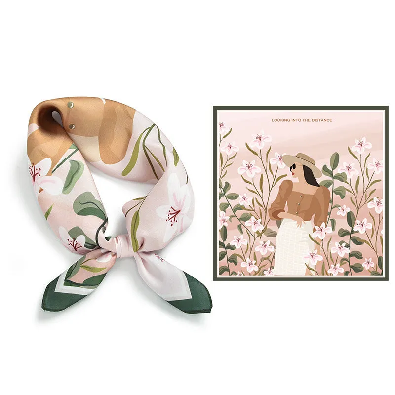 Trendy Women's High-Grade Square Scarf