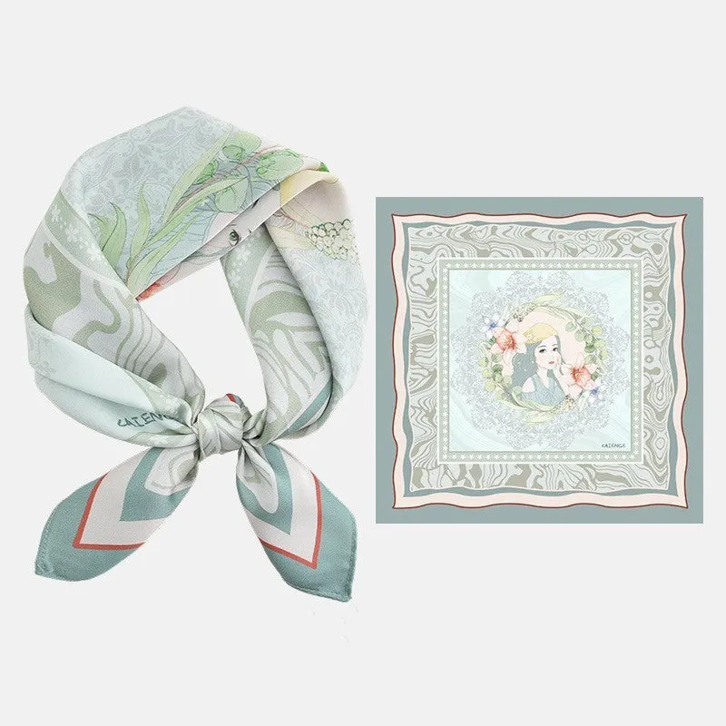 Trendy Women's High-Grade Square Scarf