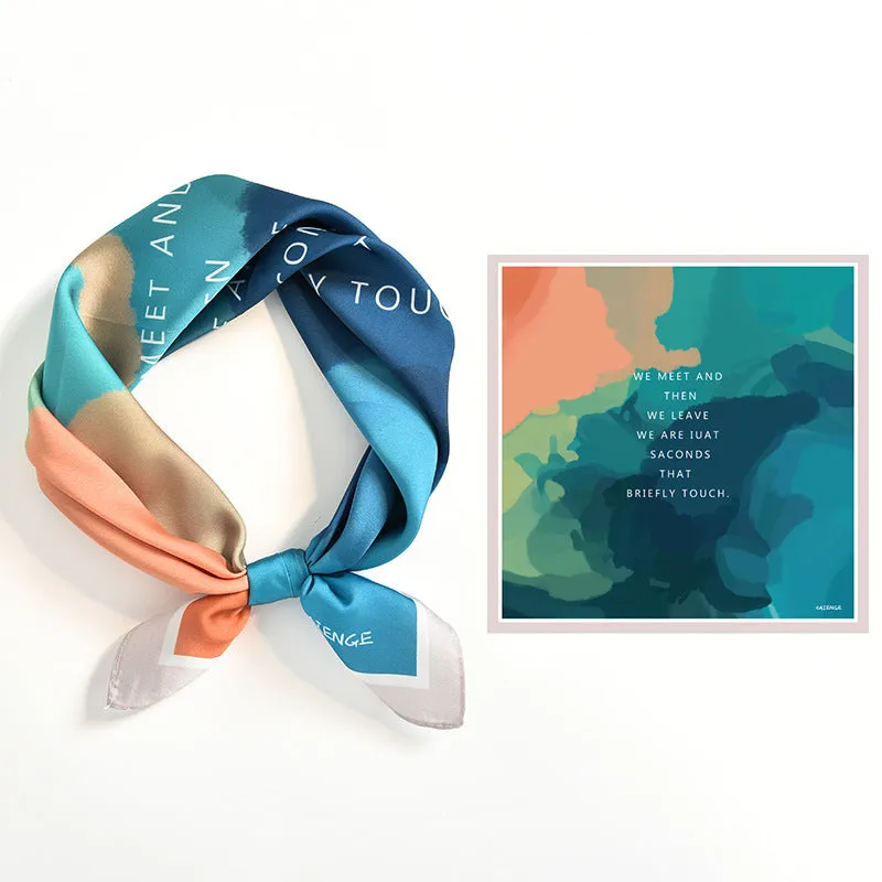 Trendy Women's High-Grade Square Scarf