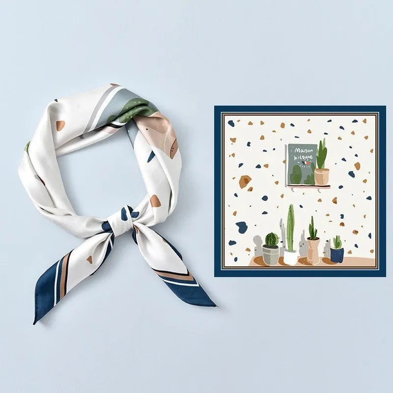 Trendy Women's High-Grade Square Scarf