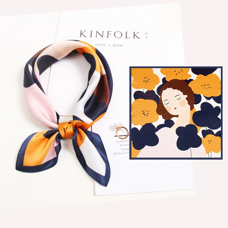 Trendy Women's High-Grade Square Scarf