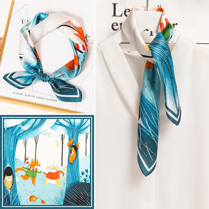 Trendy Women's High-Grade Square Scarf
