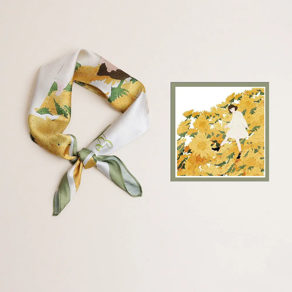 Trendy Women's High-Grade Square Scarf