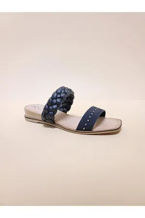 Two-Toned Braided Flats