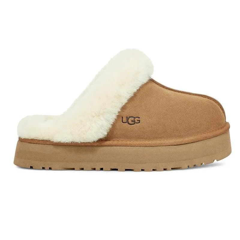 UGG Disquette Platform Slipper - Chestnut