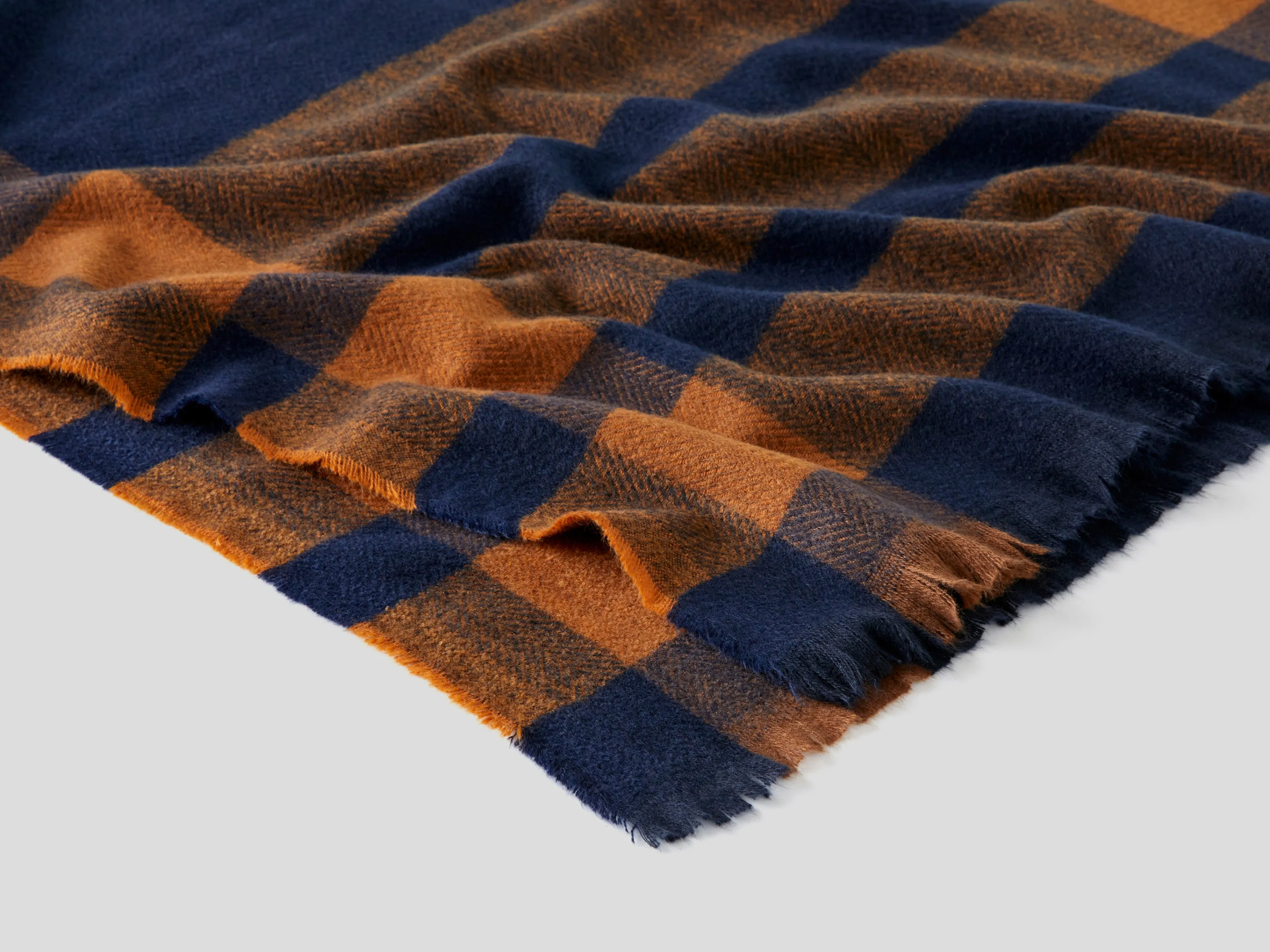 Unisex Plaid Muffler