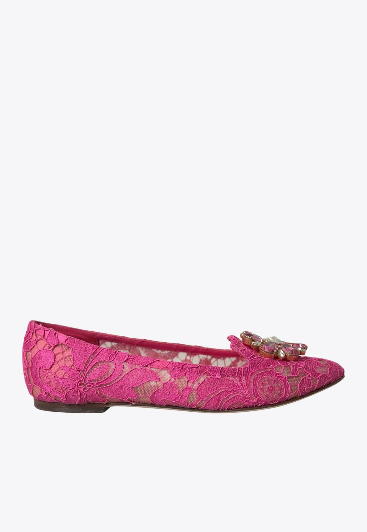 Vally Taormina Lace Ballet Flats