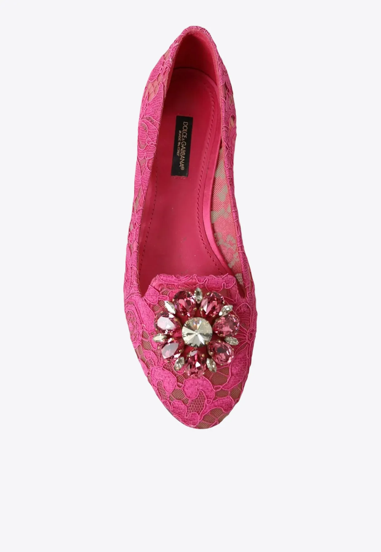 Vally Taormina Lace Ballet Flats
