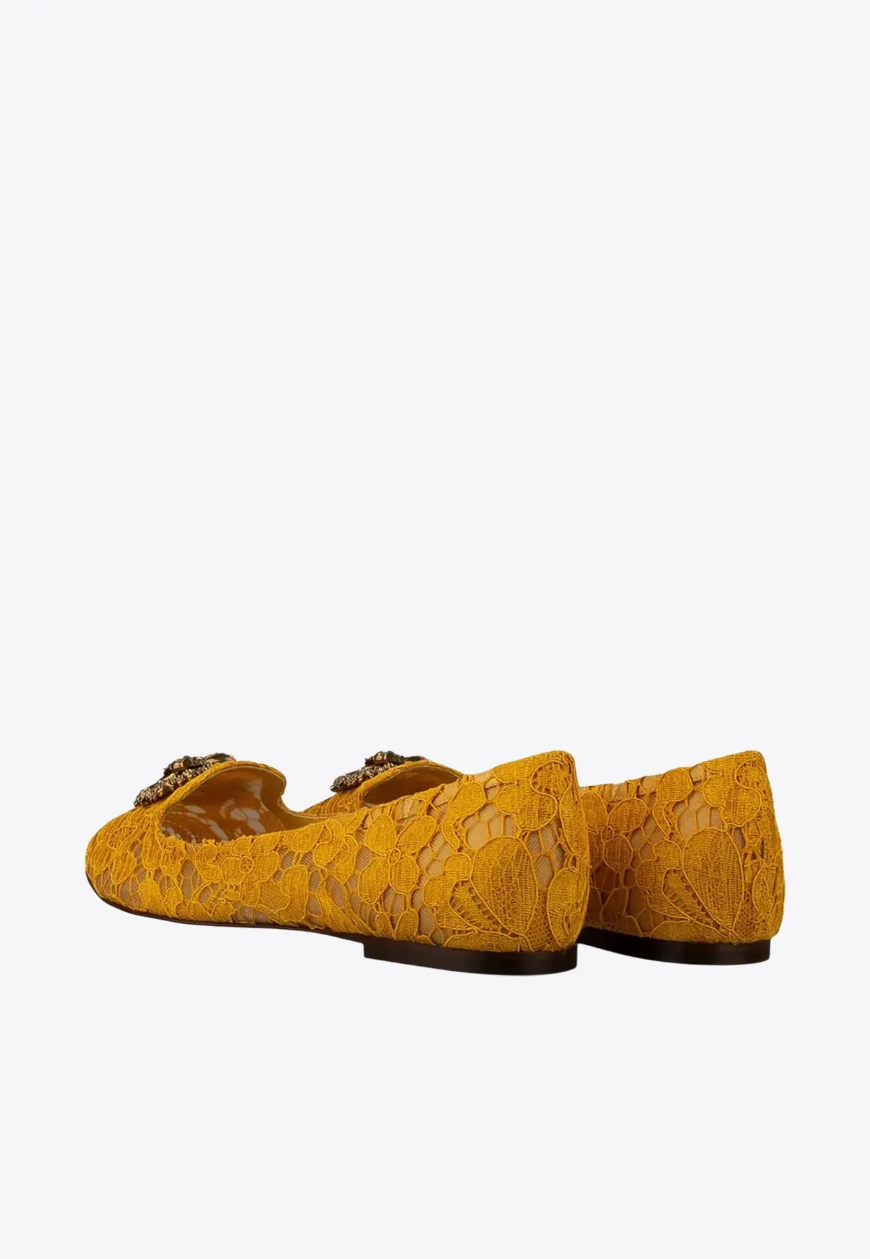 Vally Taormina Lace Devotion Ballet Flats