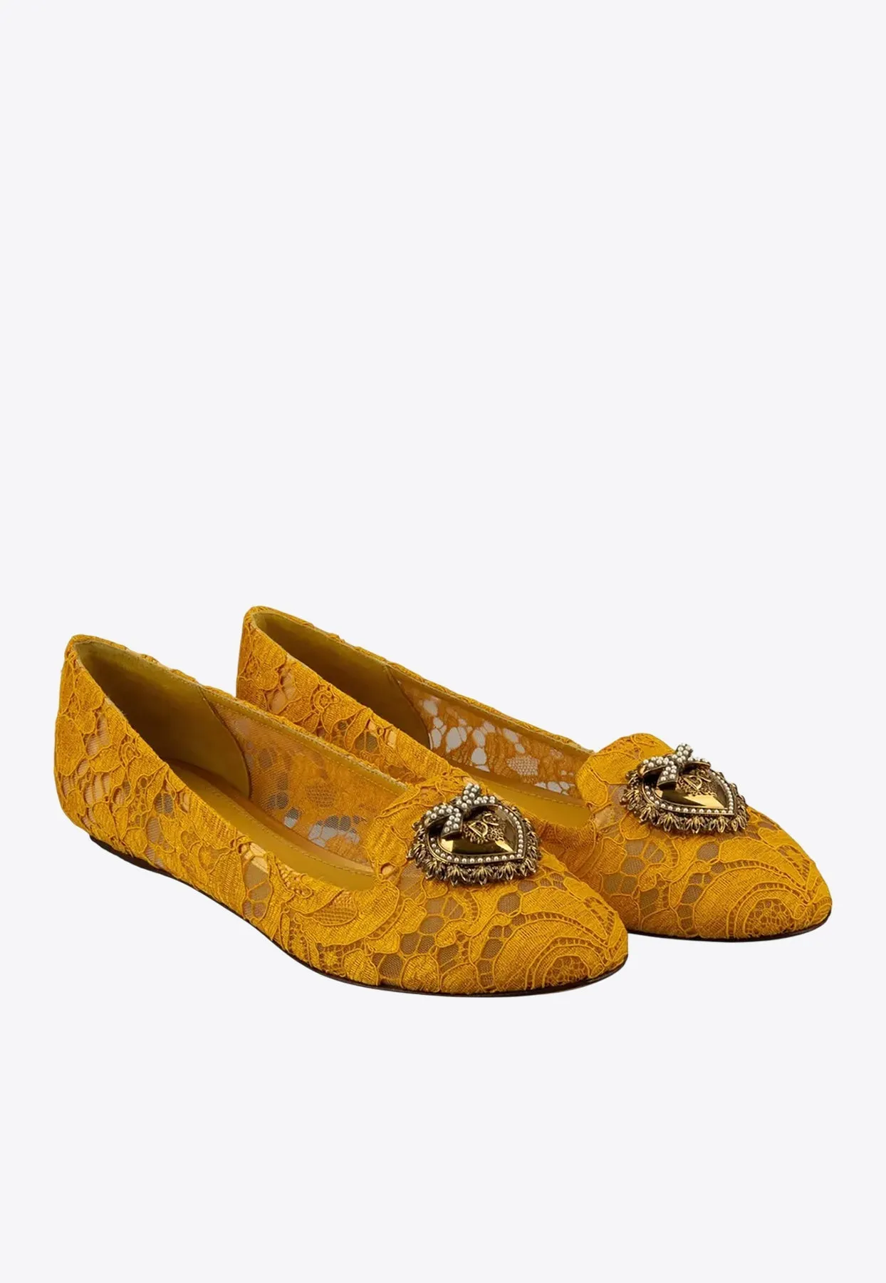 Vally Taormina Lace Devotion Ballet Flats