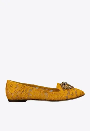 Vally Taormina Lace Devotion Ballet Flats