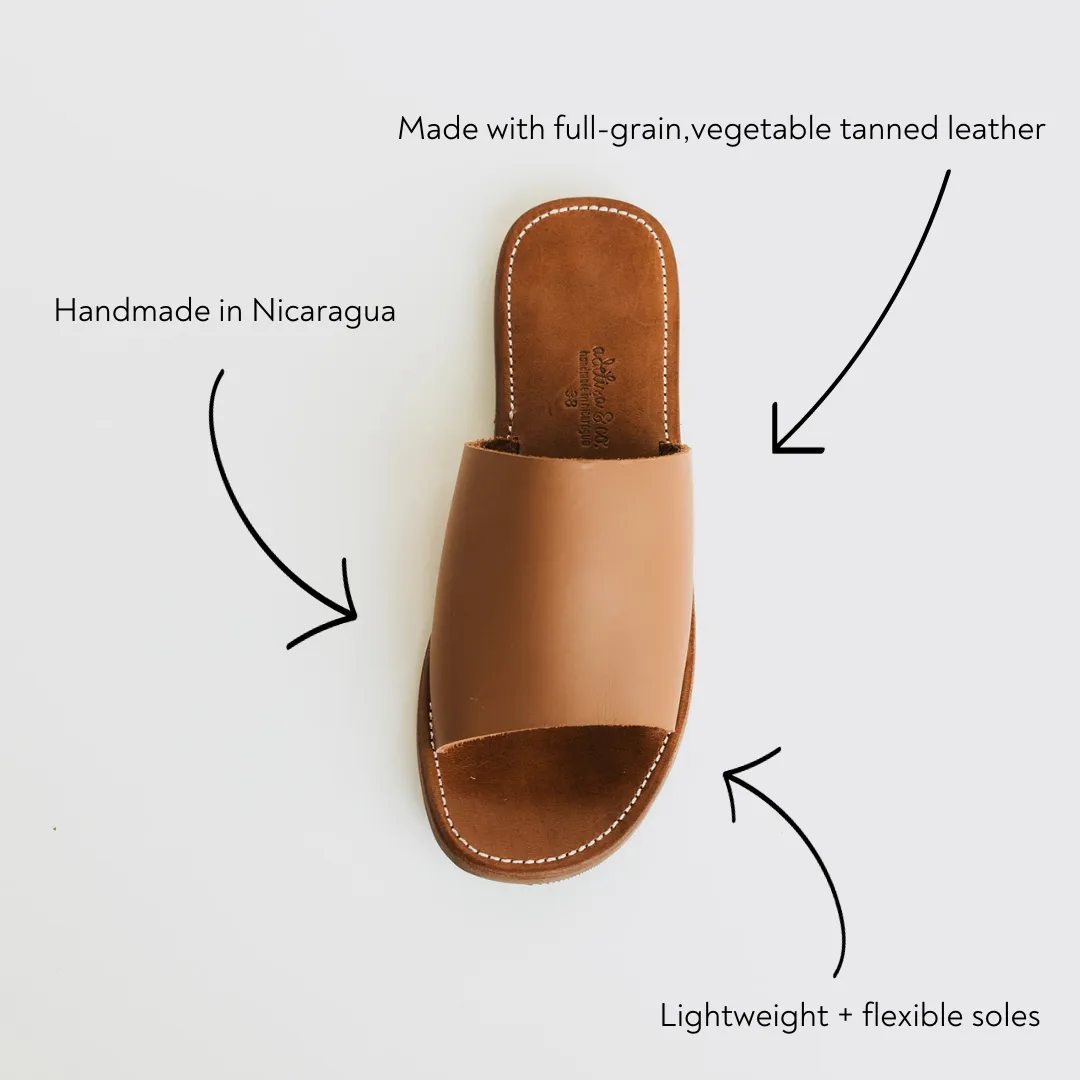 Verano Slide {Women's Leather Sandals}