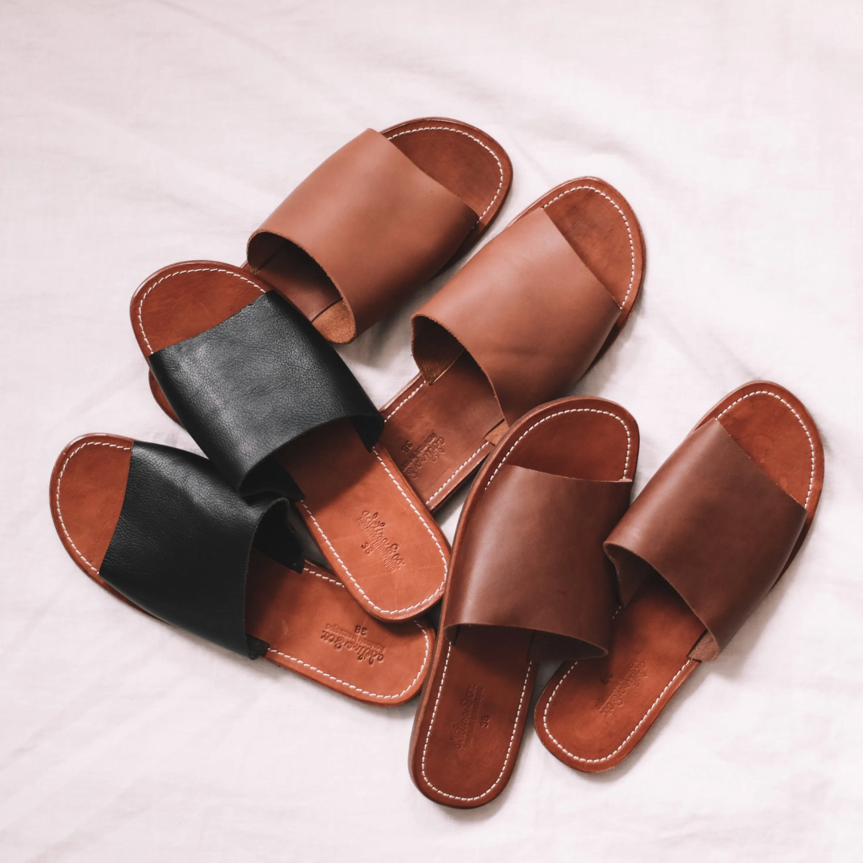Verano Slide {Women's Leather Sandals}