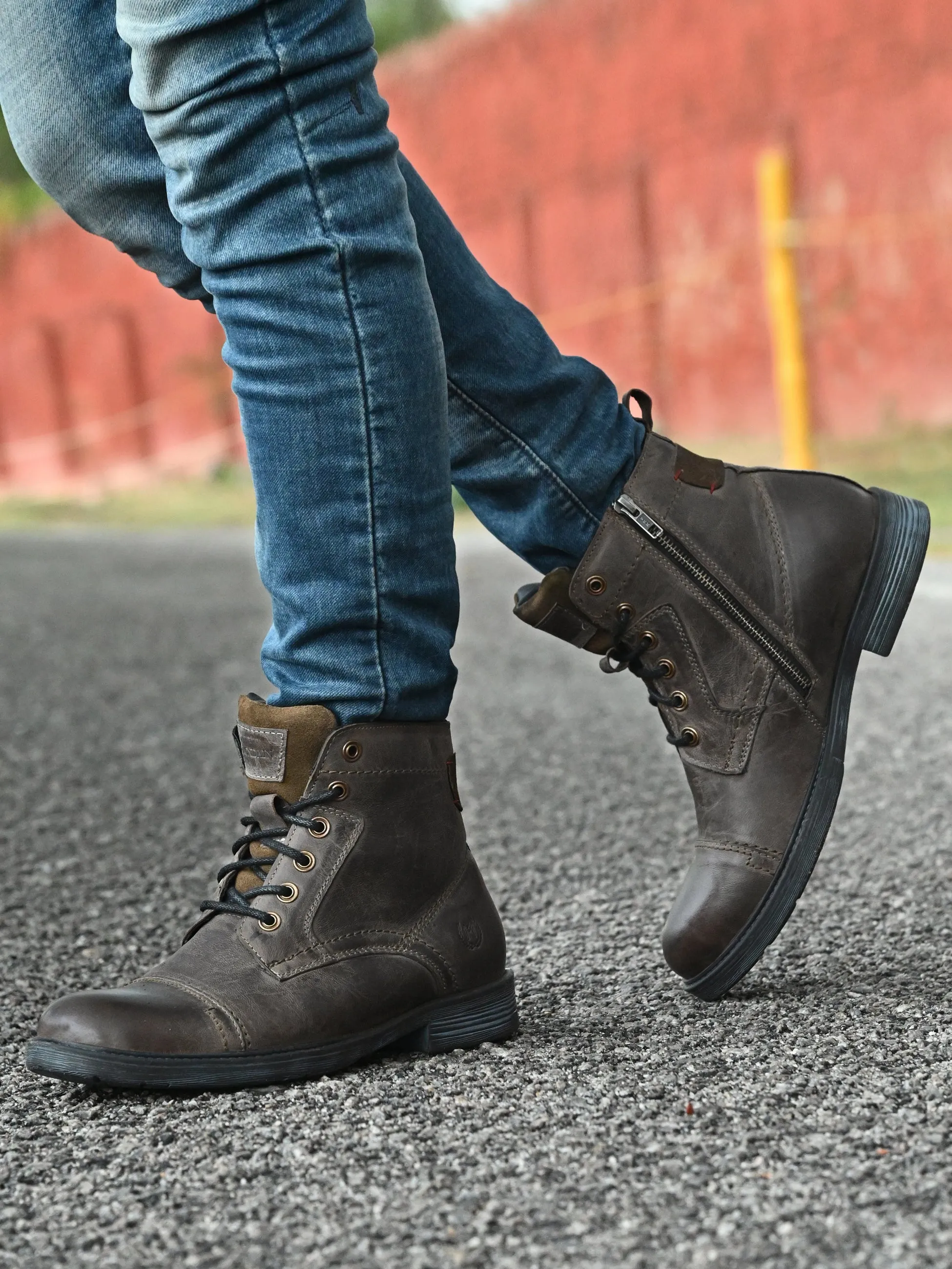 Vintage Fossil Olive