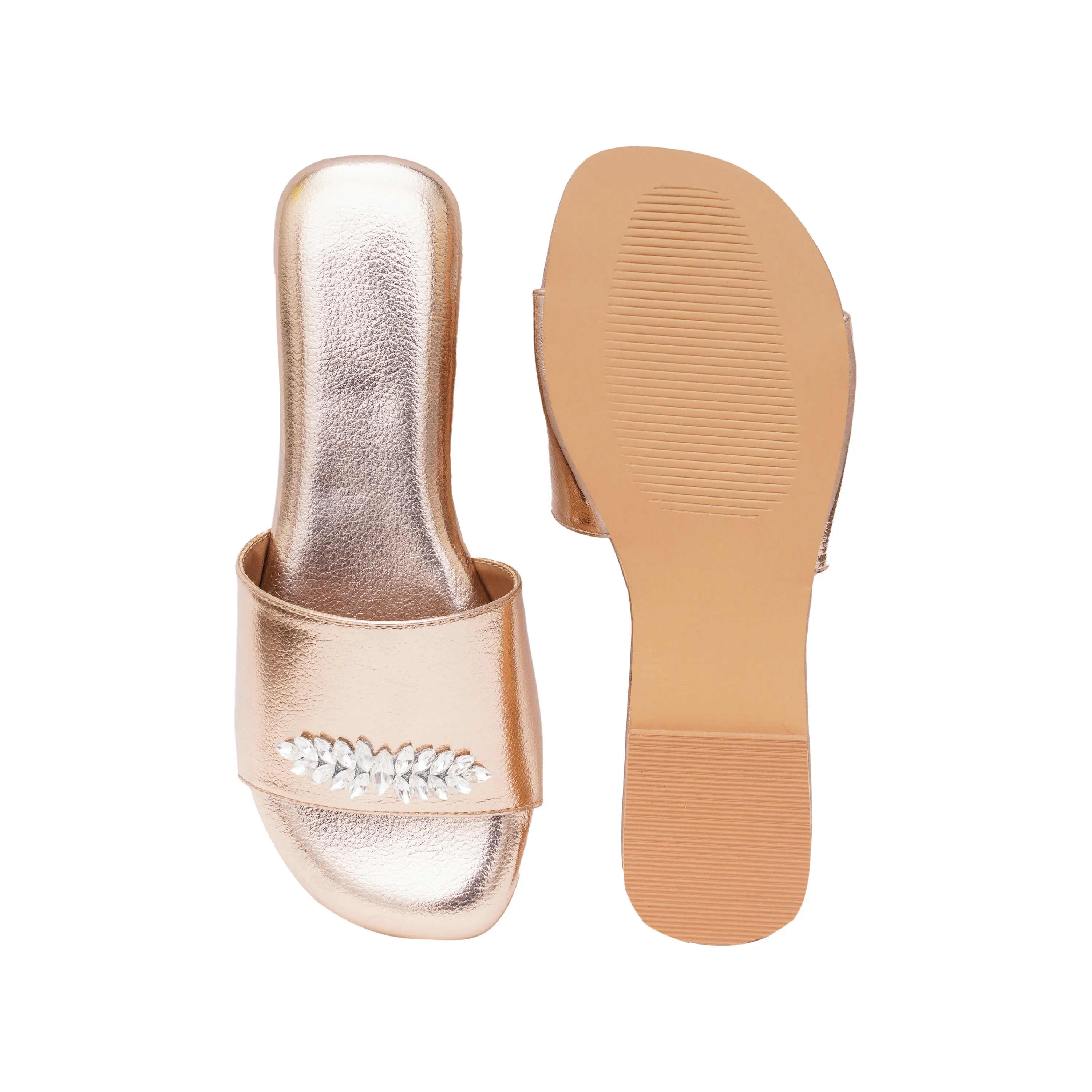 Vivien Gold Flats
