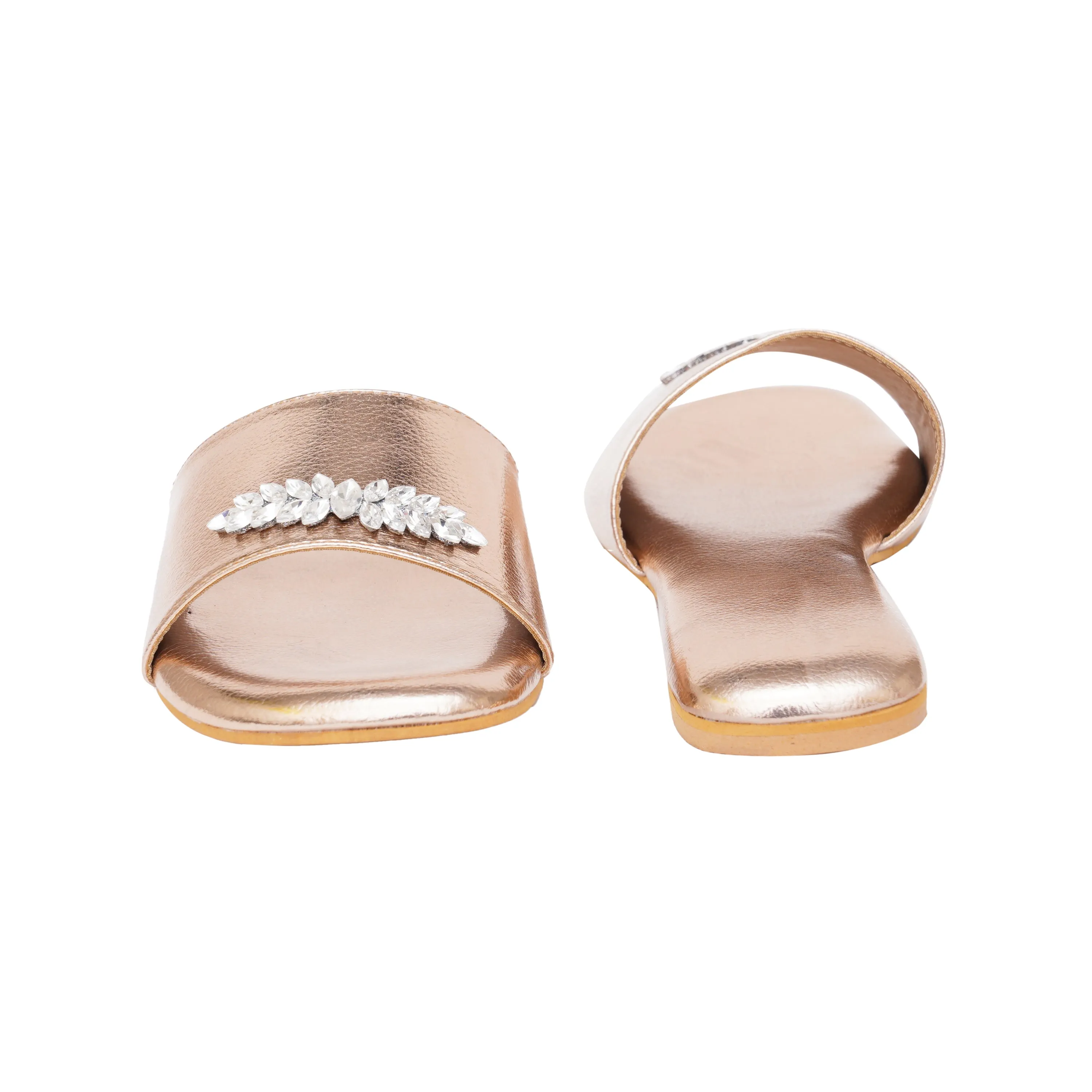Vivien Gold Flats