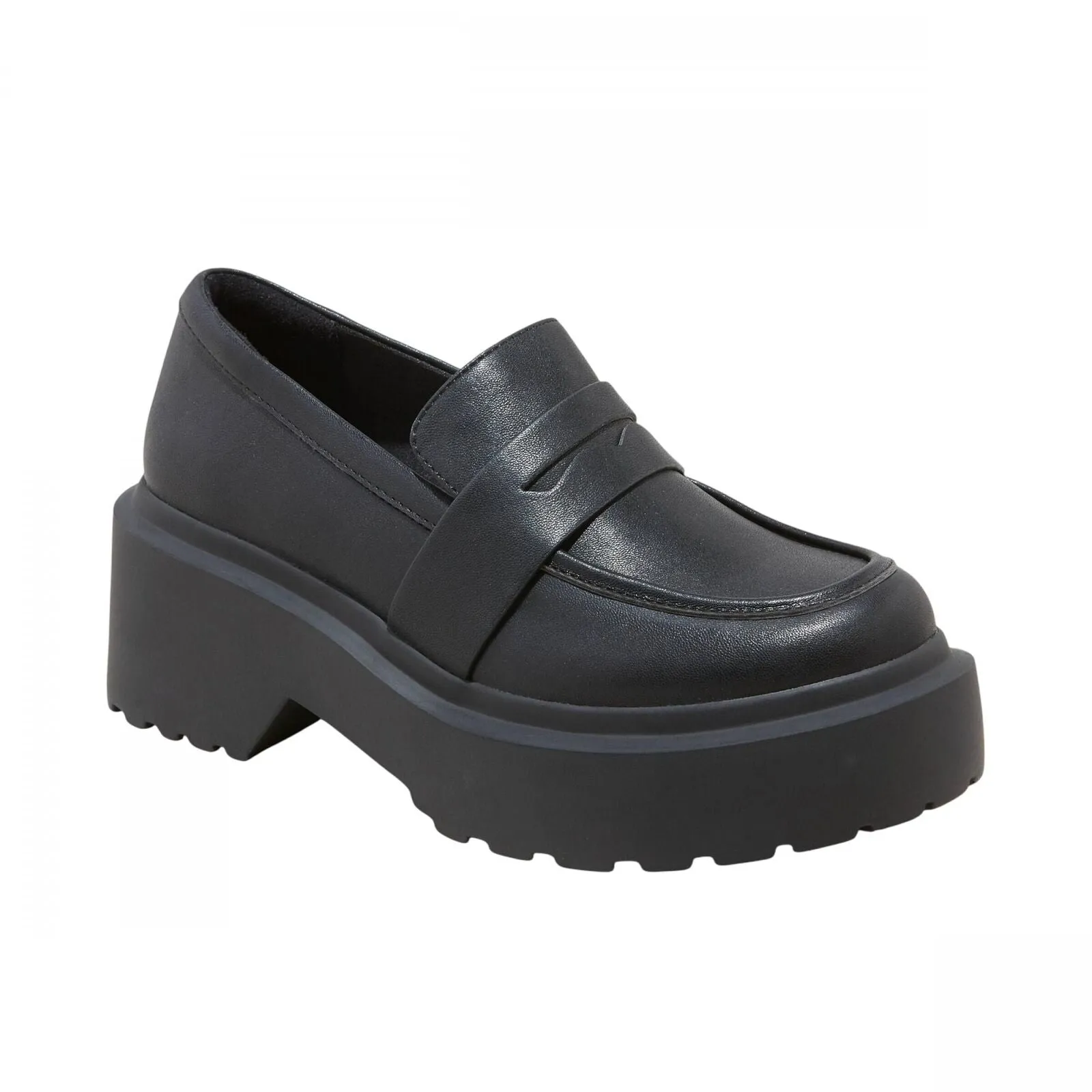 Wild Fable Womens Lacey Loafer Flats with Memory Foam Insole 87930101 Black 8.5M