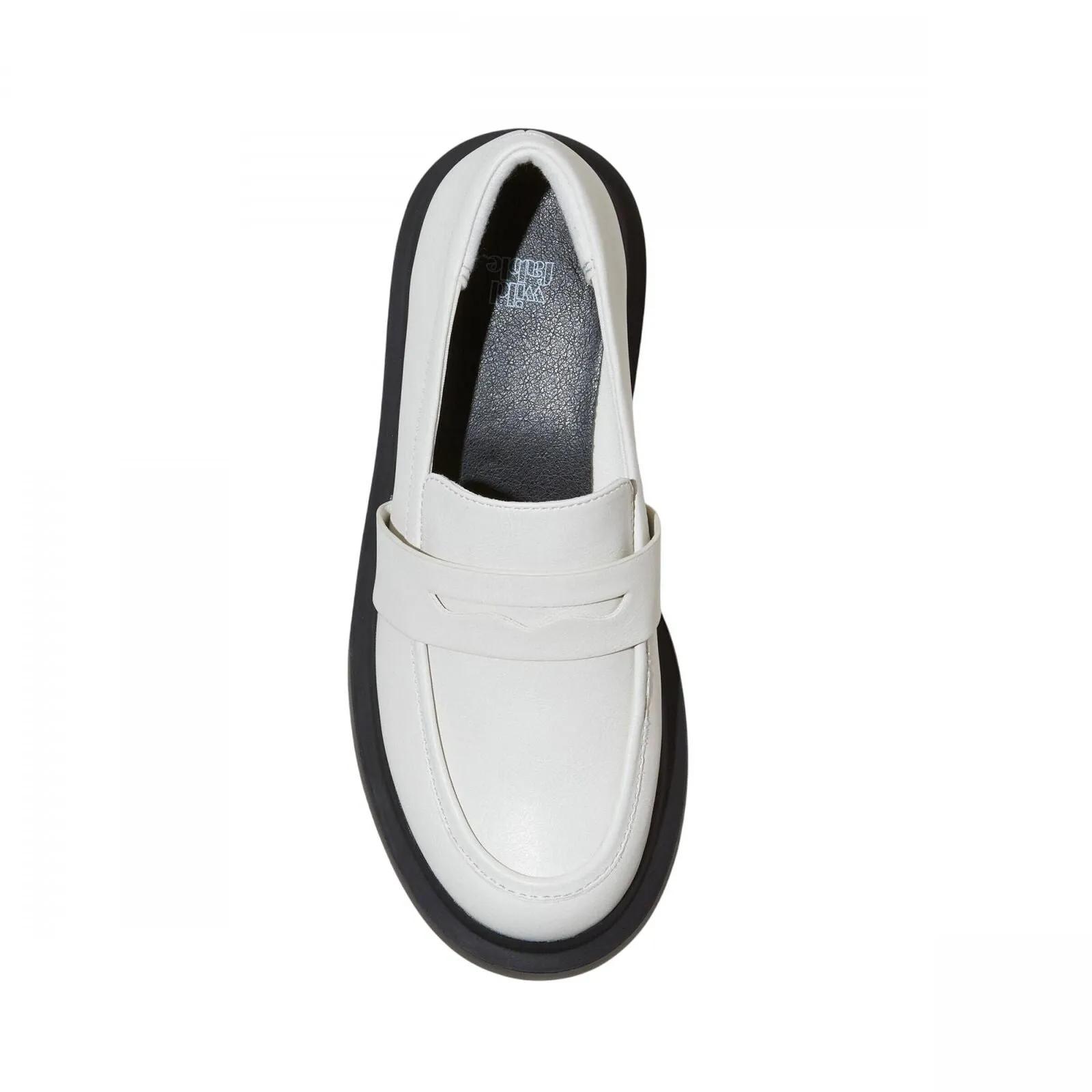 Wild Fable Womens Lacey Loafer Flats with Memory Foam Insole 87930118 White 9M
