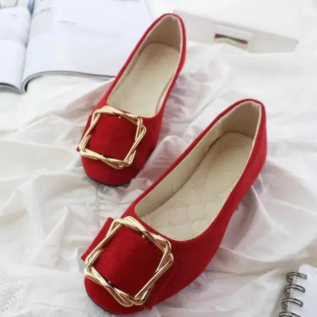 Women Shoes Low Heel Shoes Wide Fit casual flats