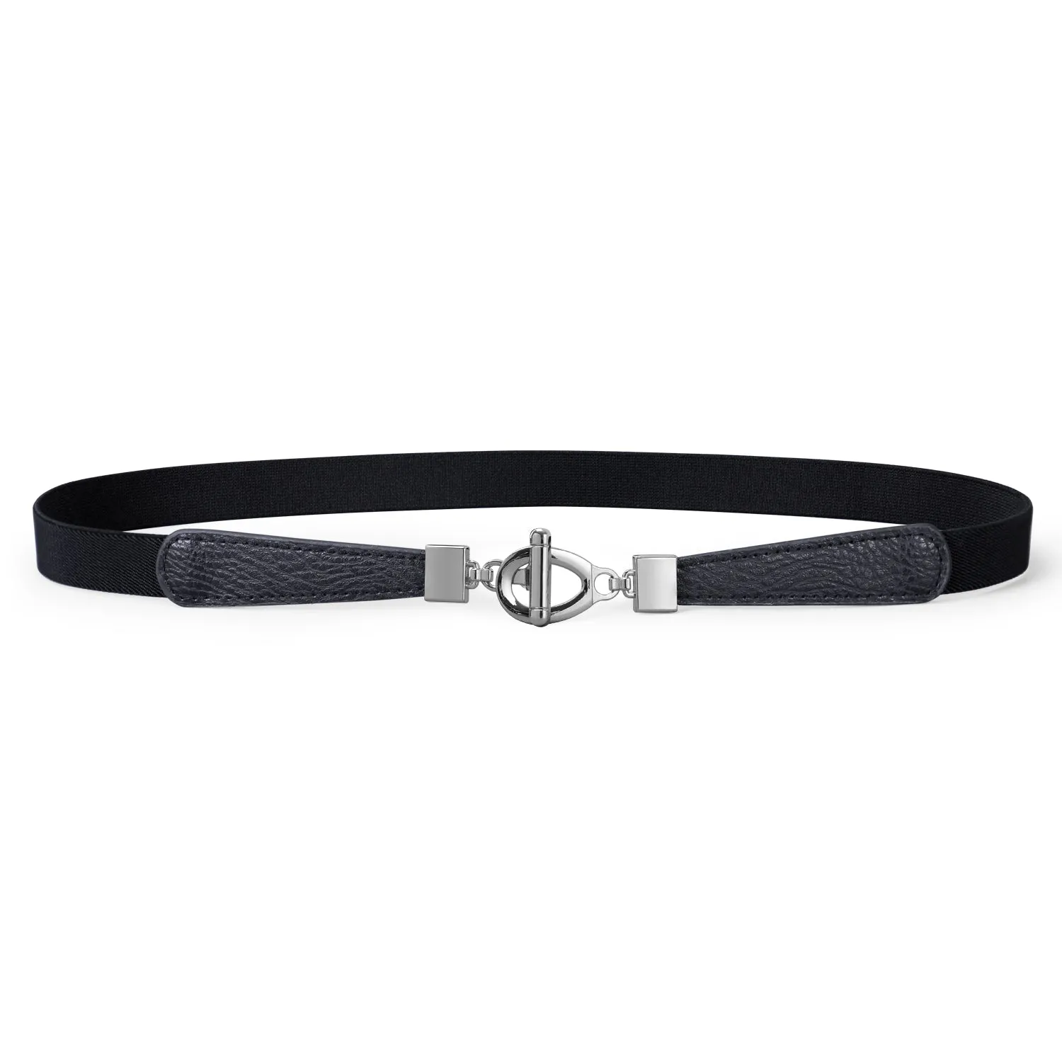Women Skinny Elastic Stretch Belt for Dresses Retro Ladies Waist Cinch Thin Belt By JASGOOD
