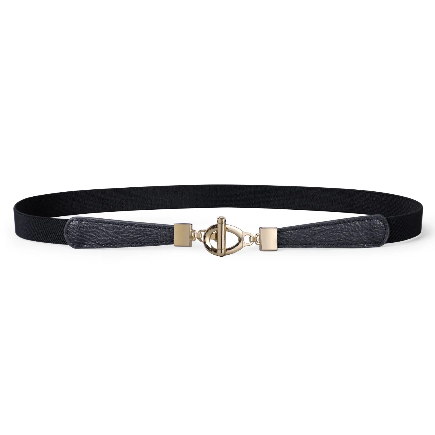 Women Skinny Elastic Stretch Belt for Dresses Retro Ladies Waist Cinch Thin Belt By JASGOOD