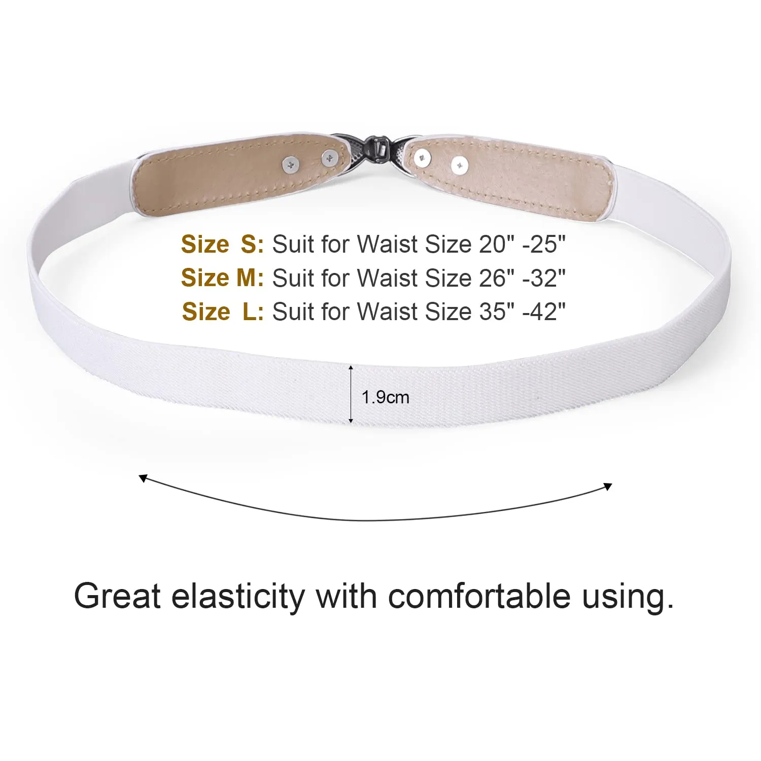 Women Skinny Elastic Stretch Belt for Dresses Retro Ladies Waist Vintage Thin Belt by JASGOOD