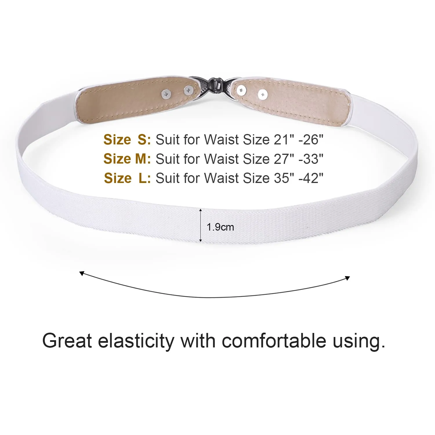 Women Skinny Elastic Stretch Belt for Dresses Retro Ladies Waist Vintage Thin Belt by JASGOOD
