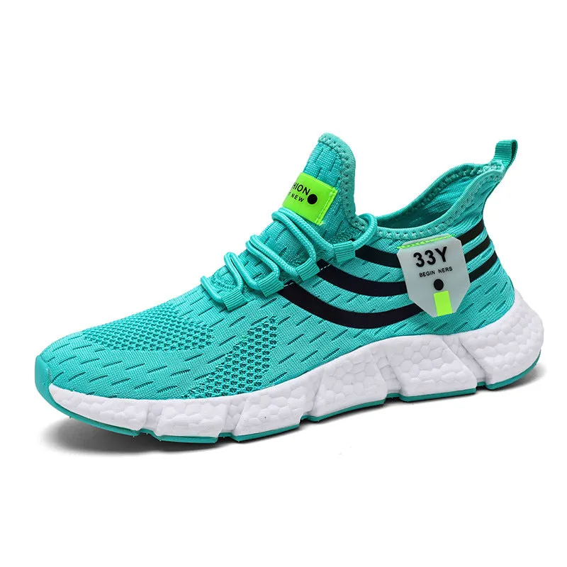 Women's & Men's Couple Trend Breathable Summer Popcorn Running Sneakers