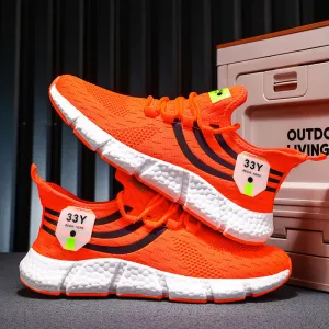 Women's & Men's Couple Trend Breathable Summer Popcorn Running Sneakers