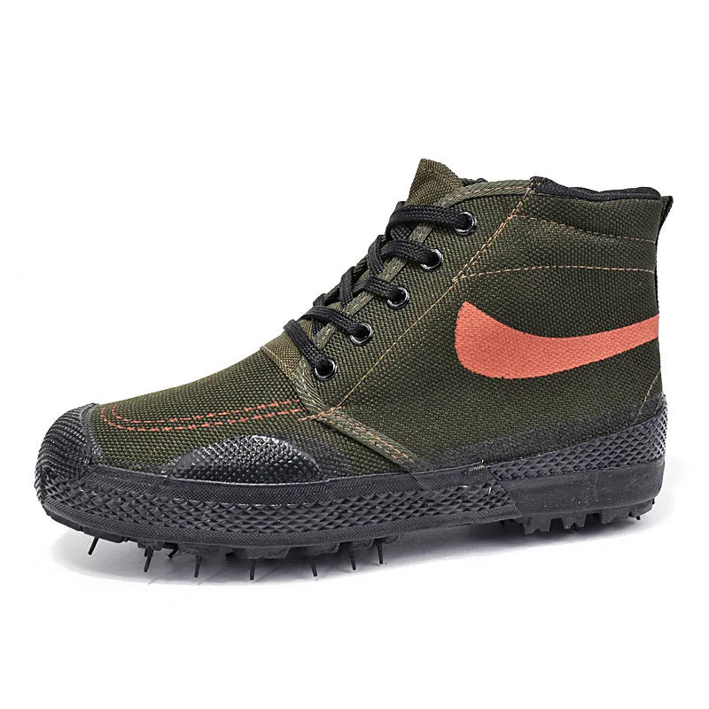 Women's & Men's Outdoor Vulcanized Rubber Sole Breathable Color Sneakers