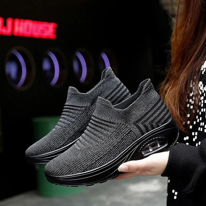 women's elastic lightweight breathable sneakers